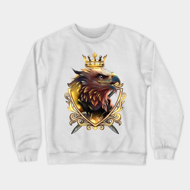 El Aguila Real Crewneck Sweatshirt by akyanyme